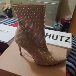 Steve madden rhinestone boots